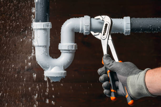 Professional Leak Detection technician working in Hanover, IN